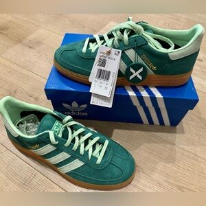 NEW Adidas Handball Spezial Collegiate Green Semi Green Spark